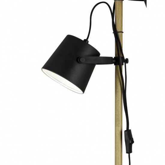 ESPRESSO golvlampa. svart/tr�