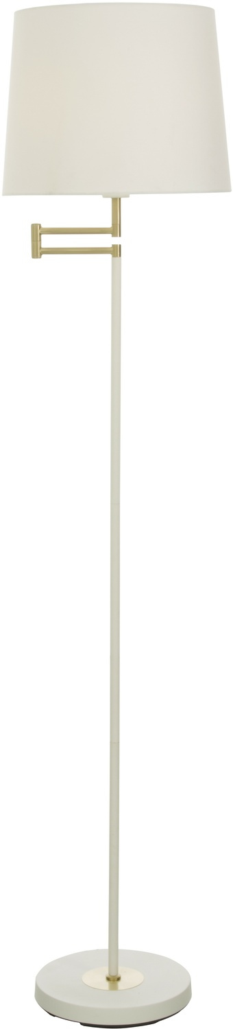 BIRKA golvlampa, vit/m�ssing