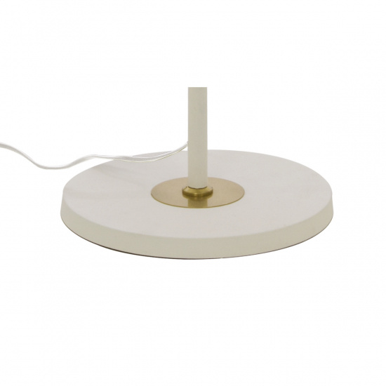 LJUSDAL Golv 1-arm, Vit/M�ssing - Exkl sk�rm