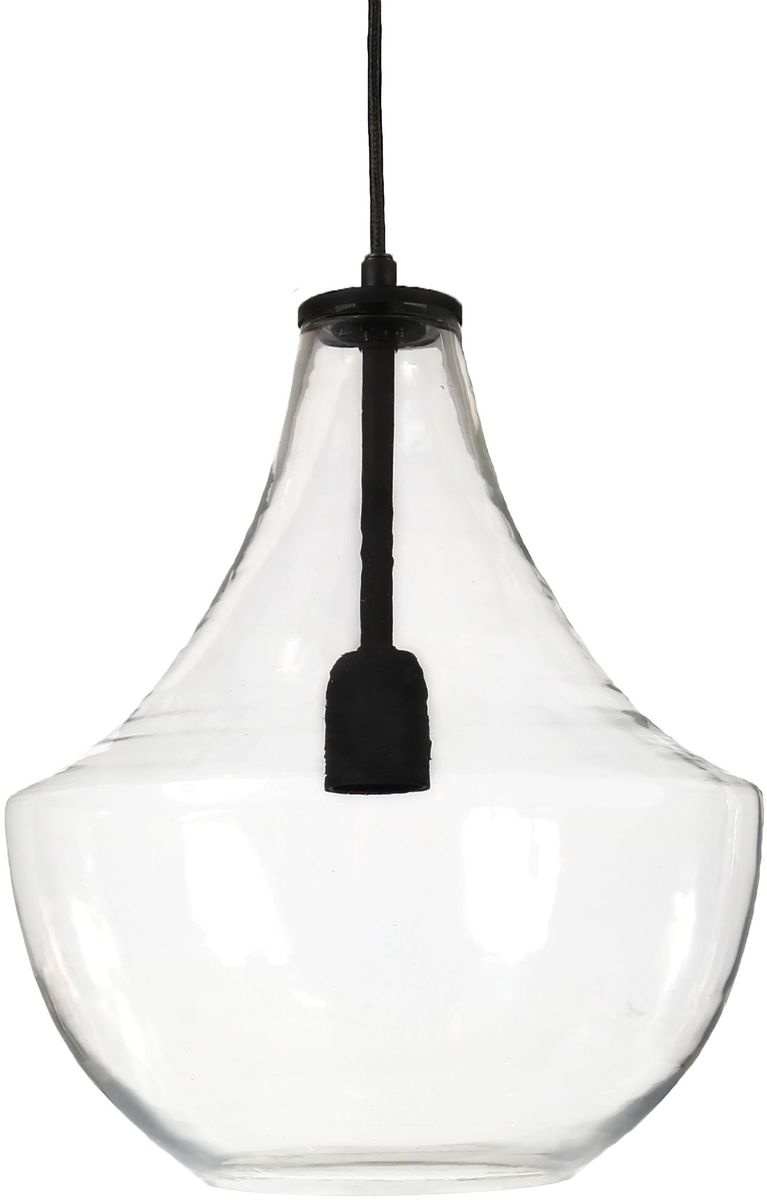Hamilton Taklampa, Clear/black 30cm