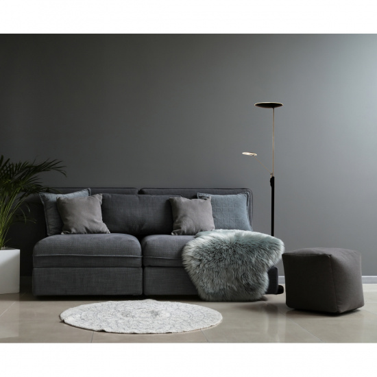 CADIZ uplight, svart/st�l