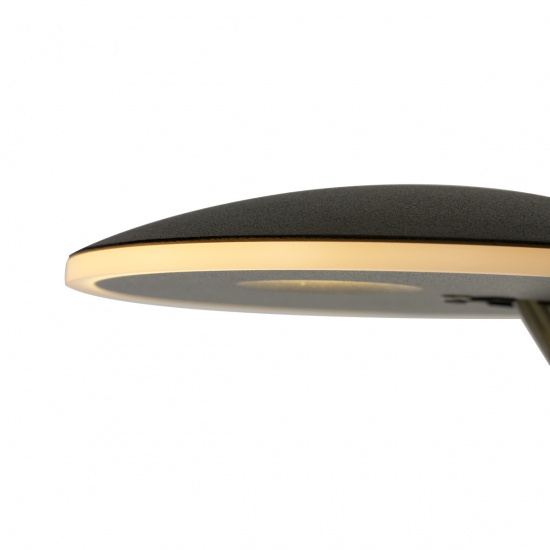 CADIZ uplight, svart/matt m�ssing