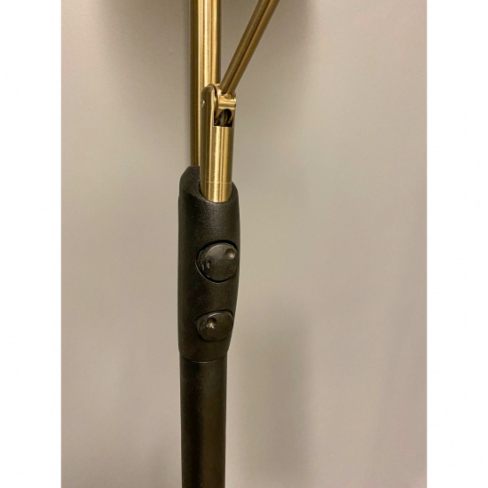 CADIZ uplight, svart/matt m�ssing