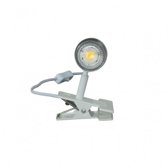 HUGIN Kl�mlampa - Vit