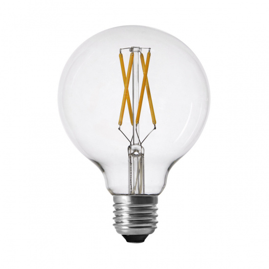 Shine LED Filament, Globe Clear 95mm