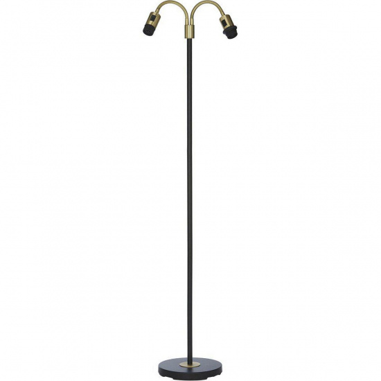 Amy Golvfot Flex2, Svart/M�ssing 150cm