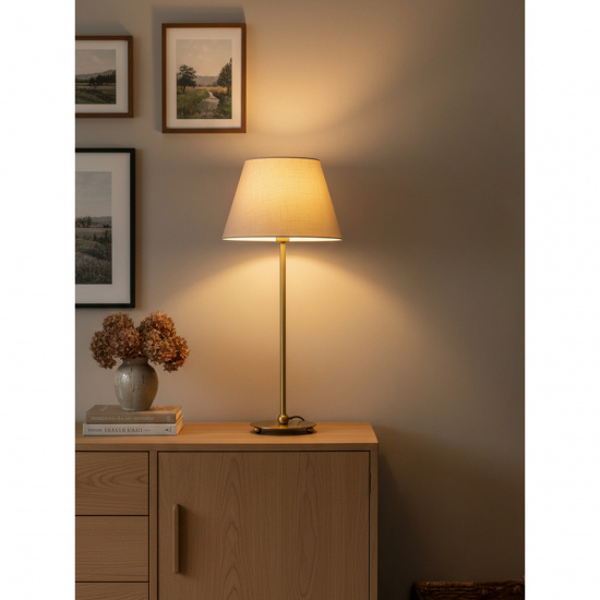 JULIE Bordlampa, M�ssing inkl sk�rm