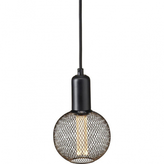 Grid f�nsterlampa, Svart, 12,5cm