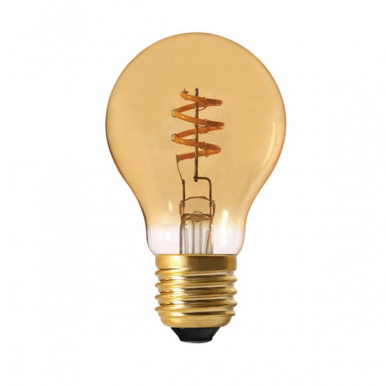 Elect Spiral LED Fil, Normal Gold 60mm