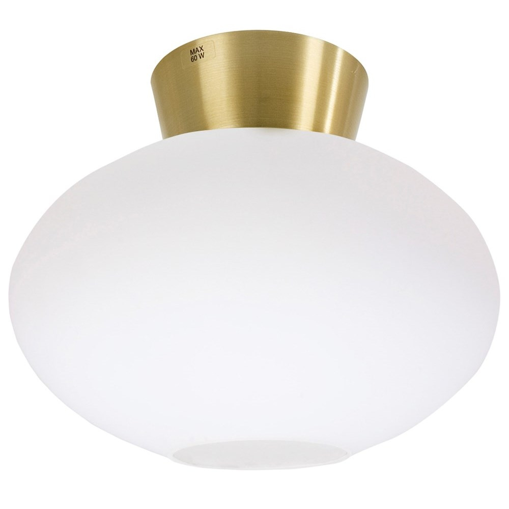 Bullo plafond D270 m�ssing/opalglas E27