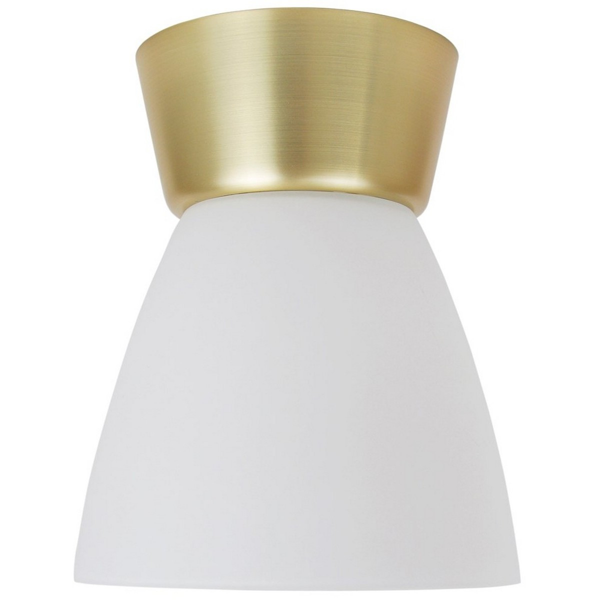 Bizzo plafond D165 m�ssing/opal glas E27