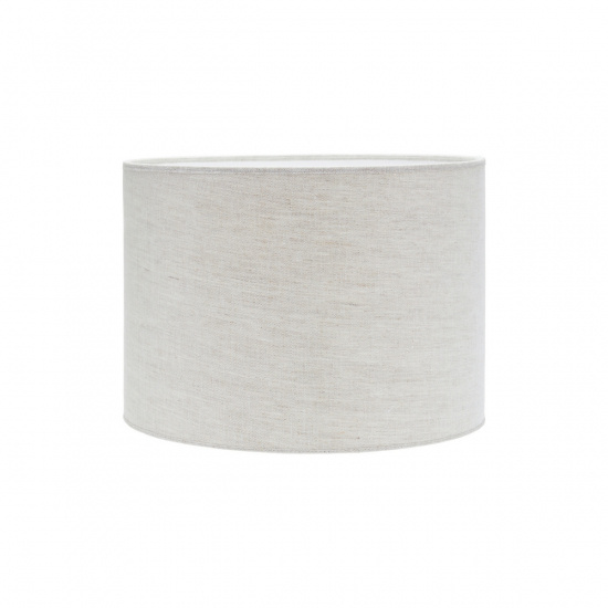 SARA Lin Lampsk�rm - Natur/Vit - 25cm