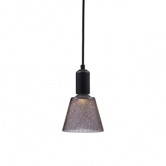 Tilda f�nsterlampa, E27, svart/smoky