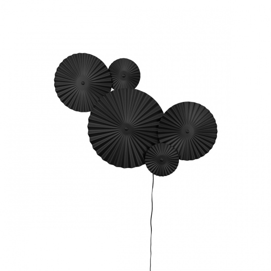 V�gglampa Omega Svart