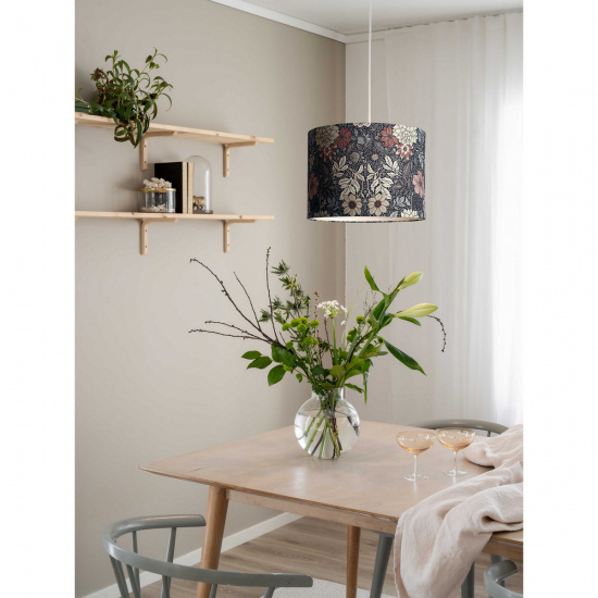 SARA Dahlia Lampsk�rm - Brun - 35cm