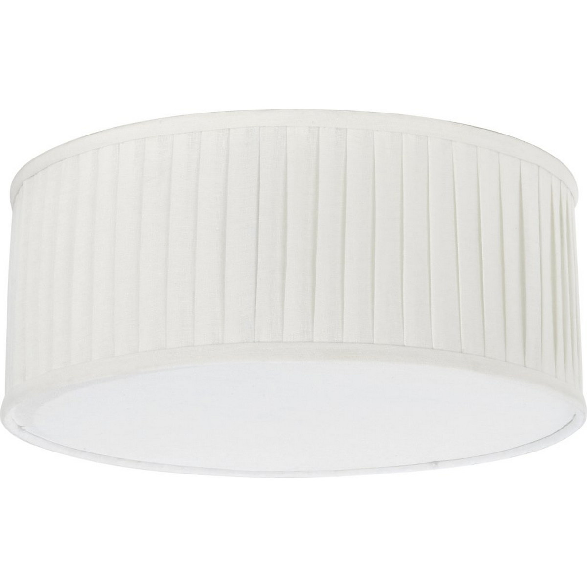 Plafond Pliss�, Offwhite 45cm