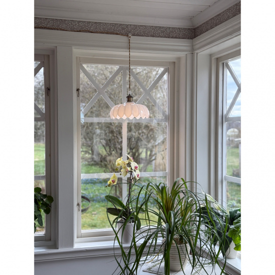 SOFIA F�nsterlampa, Antik/Vit