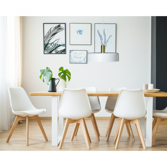 SUVI Taklampa, Vit/Matt M�ssing