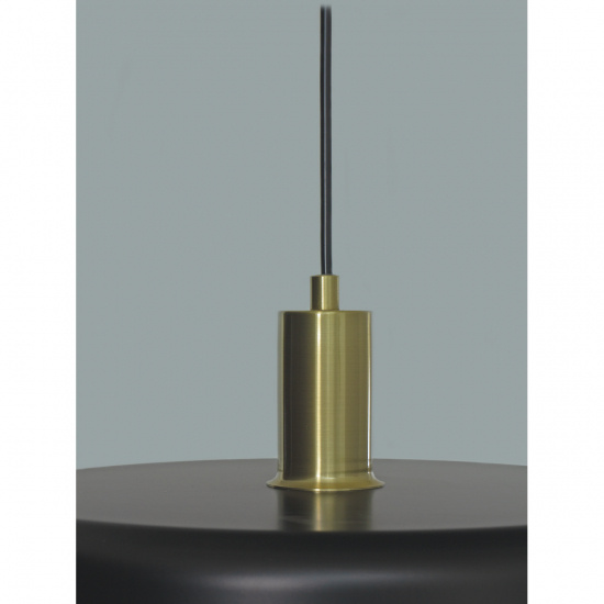 SUVI Taklampa, Svart/Matt M�ssing