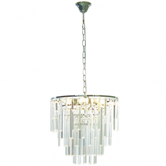 STRATI Taklampa, Krom/Klar