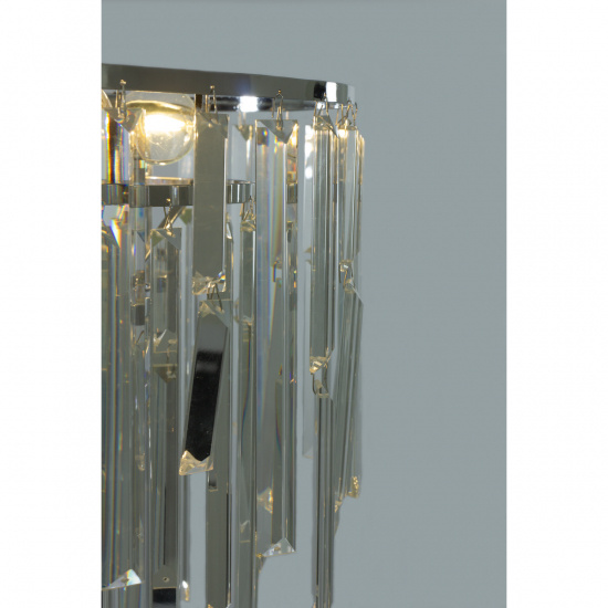 STRATI Taklampa, Krom/Klar