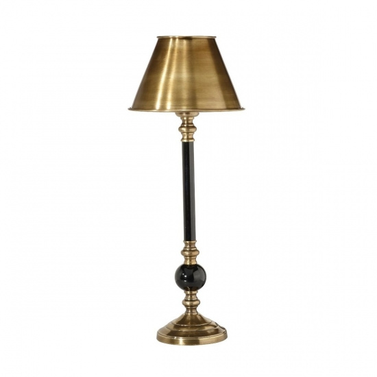 Abbey bordslampa, med metallsk�rm 49cm