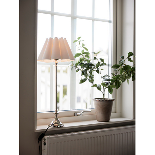 Freja Lampsk�rm, Franza Vit 32cm