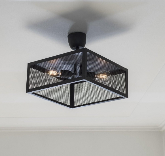 Grid plafond, Svart 35cm