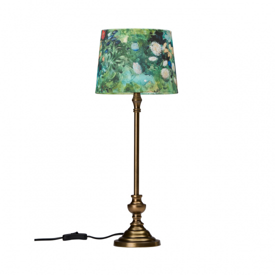 Andrea bordslampa, Antikm�ssing 53 cm