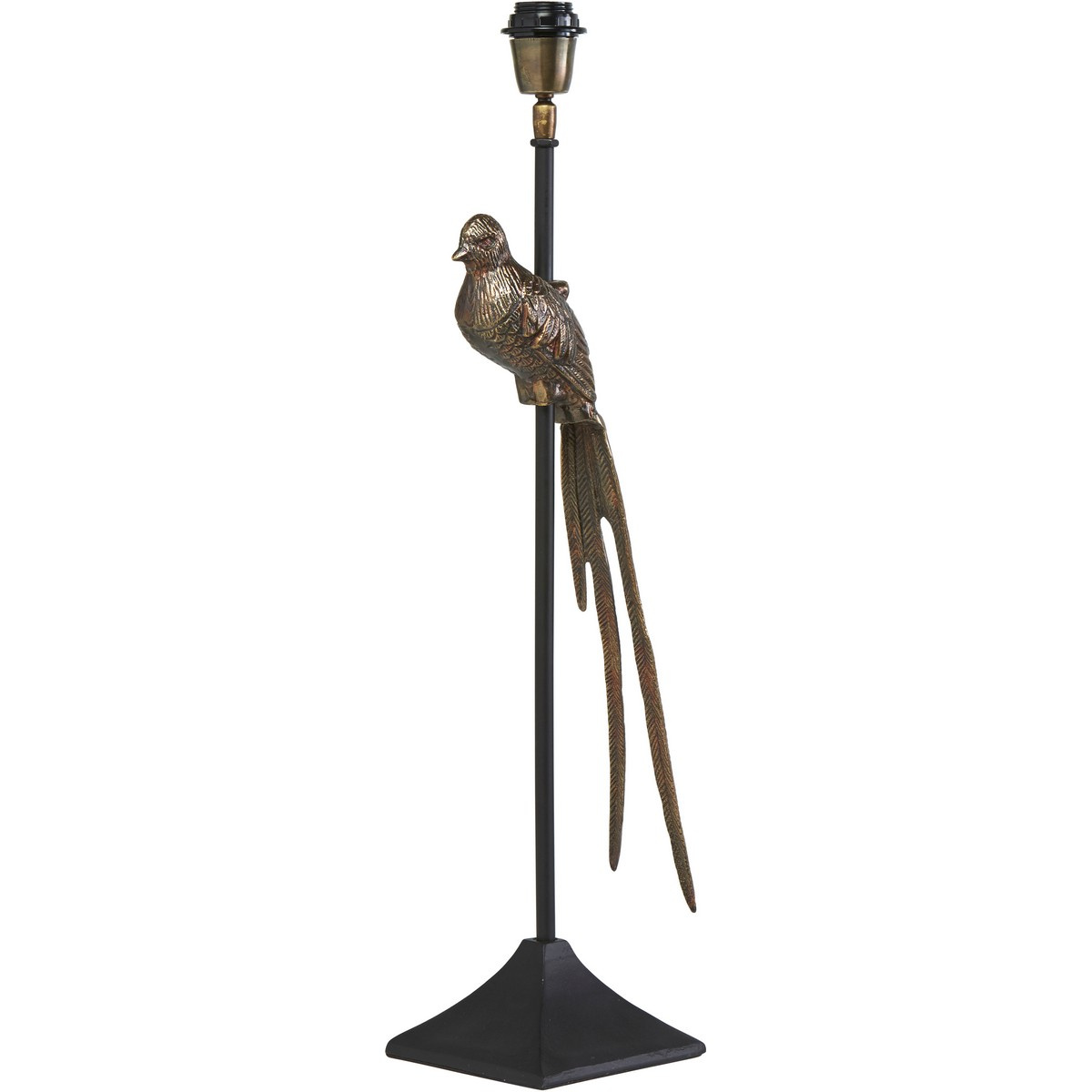 Birdie Lampfot - Svart/m�ssing 70cm