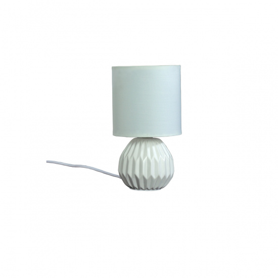 CHARLOTTE Bordlampa, Vit