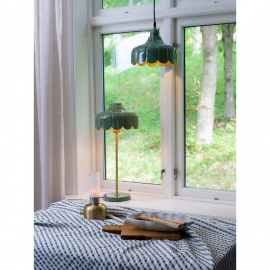 WELLS Tak/F�nster - Mossa/Guld - diam 24cm