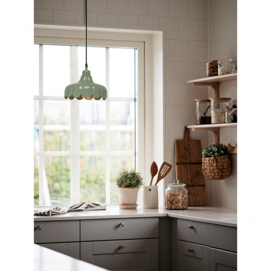 WELLS Tak/F�nster - Mossa/Guld - diam 24cm