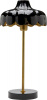 Wells bordslampa Svart/guld 50cm