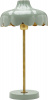 Wells bordslampa - Grön/guld 50cm