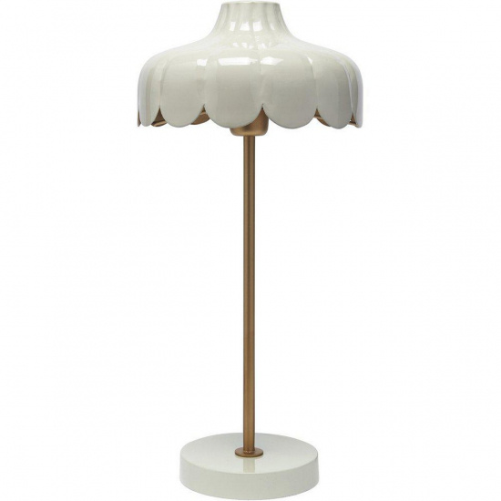 WELLS Bordlampa -  Beige/Guld - H�jd 50cm