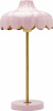 Wells bordslampa - Rosa/guld 50cm