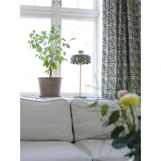 WELLS Bordlampa - Mossa/Guld - H�jd 50cm