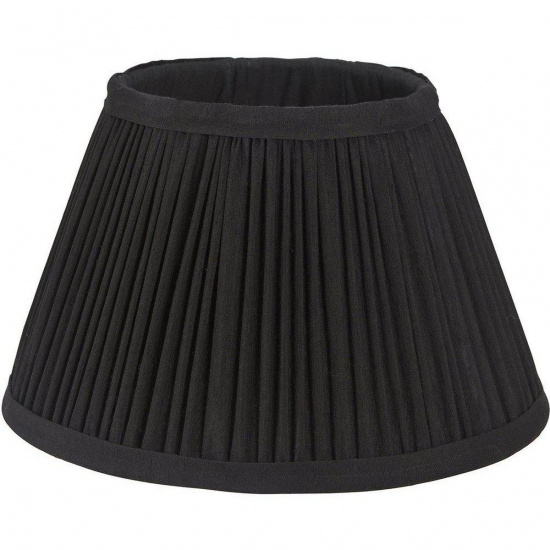 Stella lampsk�rm, Svart 25cm