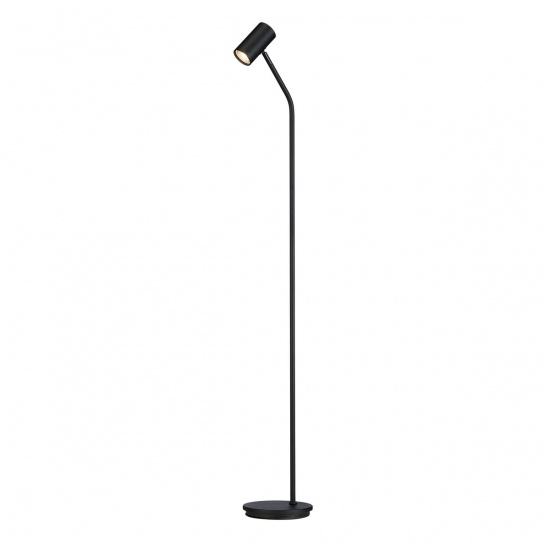 Tyson floor lamp black structure GU10