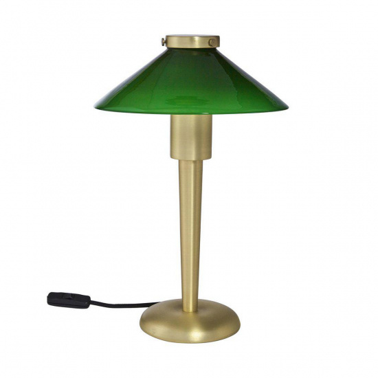 AUGUST Bordslampa, Gr�n 34cm
