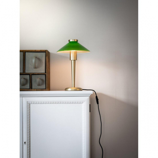 AUGUST Bordslampa, Gr�n 34cm