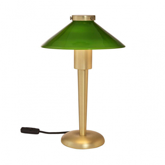 AUGUST Bordslampa, Gr�n 34cm