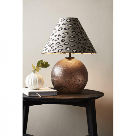 Jonna Lampfot, Brun Vintage 28cm