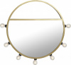 Bea spegellampa Svart/guld 60cm