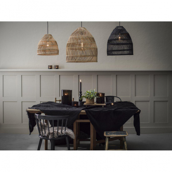 Maja Taklampa, Wicker Natural 45cm