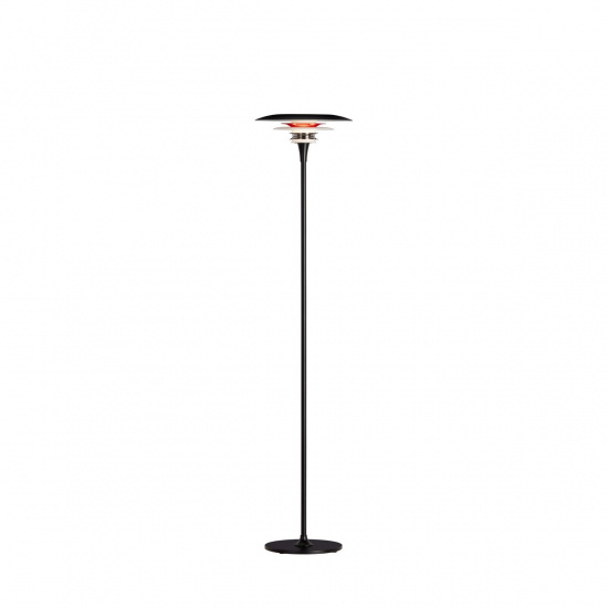 Diablo golvlampa D300 mattsvart/blankr�d D300 G9