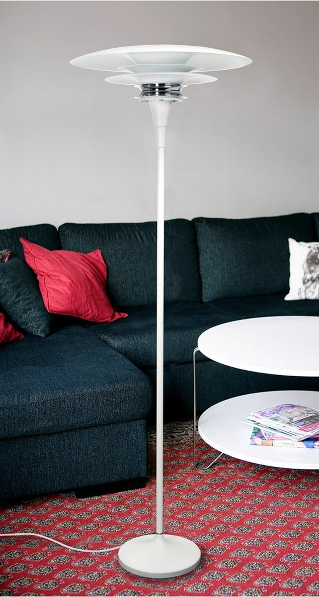 Diablo floor lamp D500 flat white E27