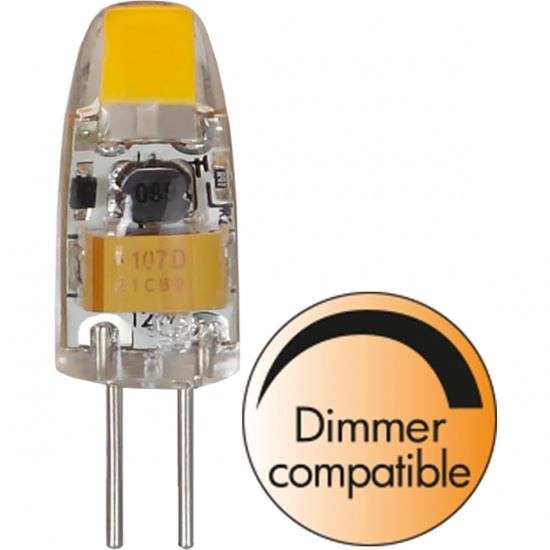 LED-lampa G4 Halo-LED, Transparent