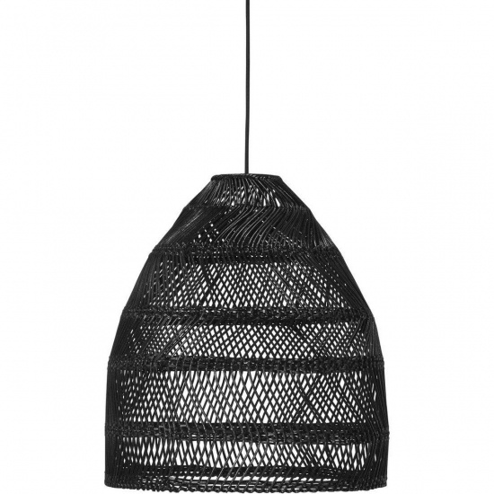 Maja Taklampa, Wicker Black 45cm